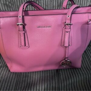 Michael Kors Fuchsia Tote Bag